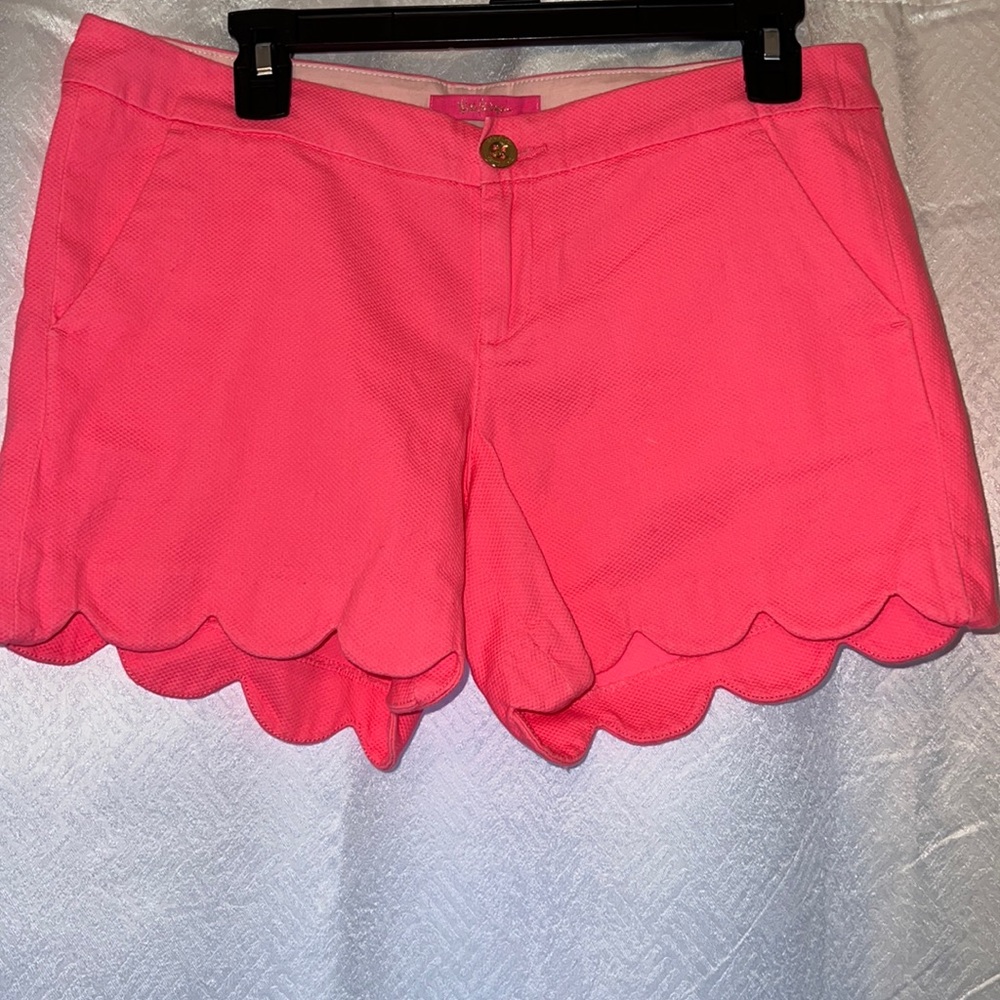 Lily Pulitzer Scalloped Shorts